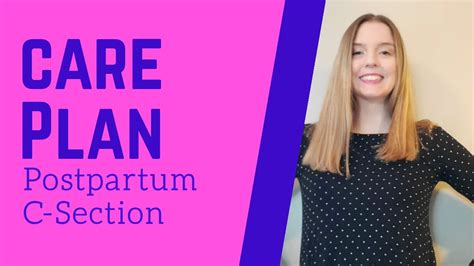 Care Plan Postpartum Cesarean Section Youtube