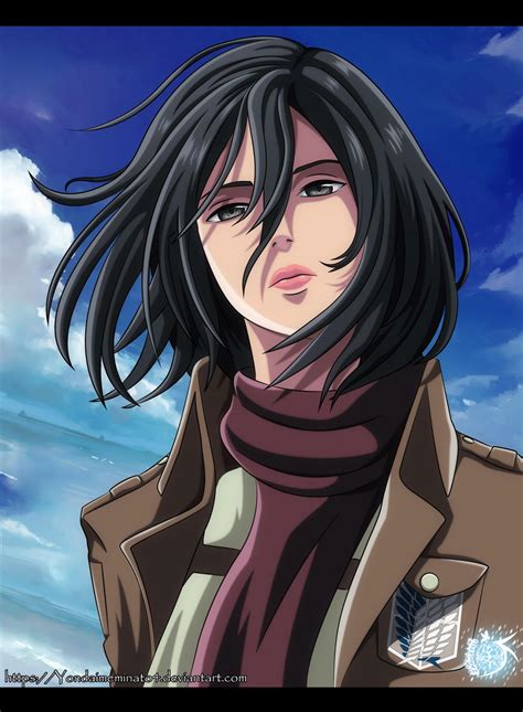 Mikasa Ackerman By Yondaimeminato4 On Deviantart
