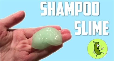 How To Make Slime With Shampoo Howto Techno