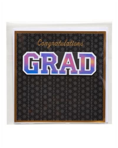 American Greetings Graduation Card Congratulations 1 Ct Kroger