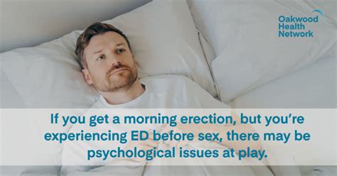 Morning Erection And Erectile Dysfunction Oakwood Health Network