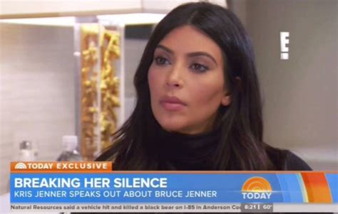 The Moment Kris Jenner Breaks Down As She Talks About Bruce Jenners