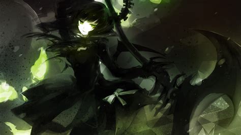 Cool Green Dark Anime Girl Lady Hd Wallpaper