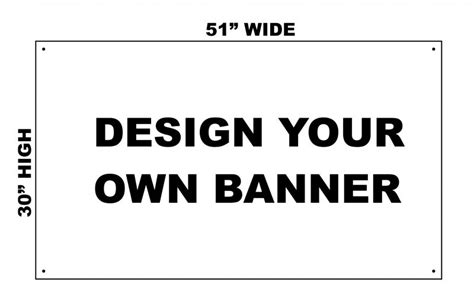 Design Your Own Banner Customize Nation