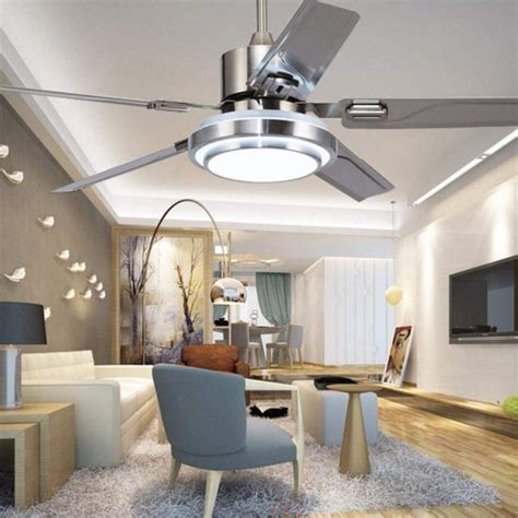 Simple European Style Ceiling Fan Light Lighting Including