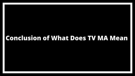 What Does Tv Ma Mean Tv Ma Vs R Design Corral