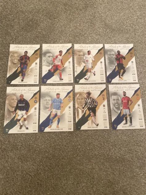 Match Attax Artist Of The Game Limited Edition Complete Set