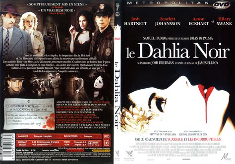 Jaquette Dvd De Le Dahlia Noir Slim Cinéma Passion