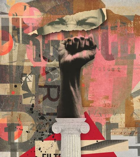 Protest Art Protest Art Digital Collage Art Collage Illustration