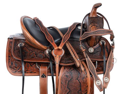Mua Acerugs All Natural Cowhide Western Leather Horse Saddle Comfy Seat