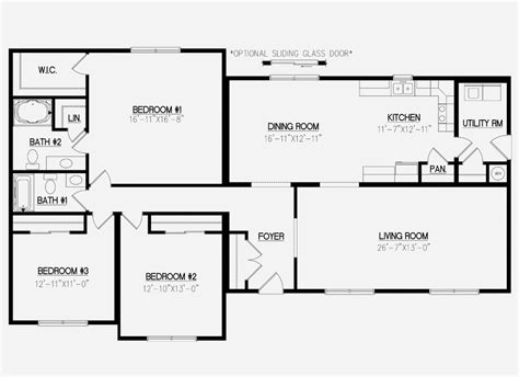 Have your floor plan with you export plan as image, pdf (print to scale), dxf, svg. Ashford I Floor Plan | Ranch-style Modular Homes | NJ Home Builder