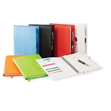 Melody Refillable Size Medium Notebook Portfolio Colorful Promotional