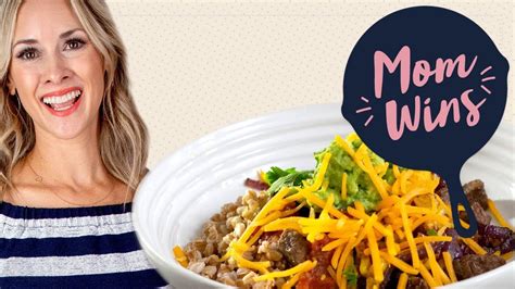 Burrito Grain Bowls With Bev Weidner Mom Wins Food Network Youtube