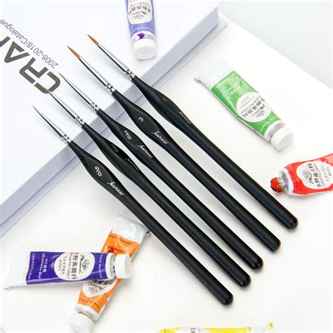 China Oem Factory For Extendable Paint Brush 9 Pcs Filbert Point Tip