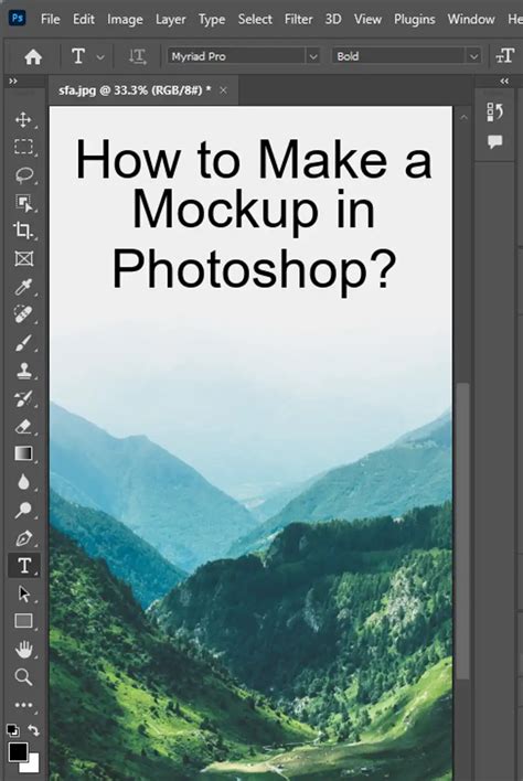 How To Make A Mockup In Photoshop With Pictures