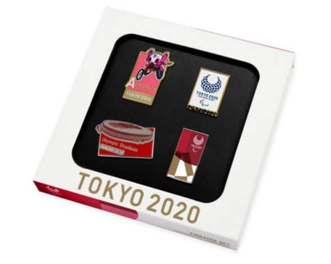 Tokyo 2020 Paralympics Stadium Pins Set Japan Trend Shop