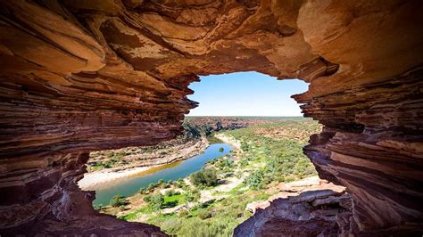 Natures Window At Kalbarri National Park Western Australia © Andrew
