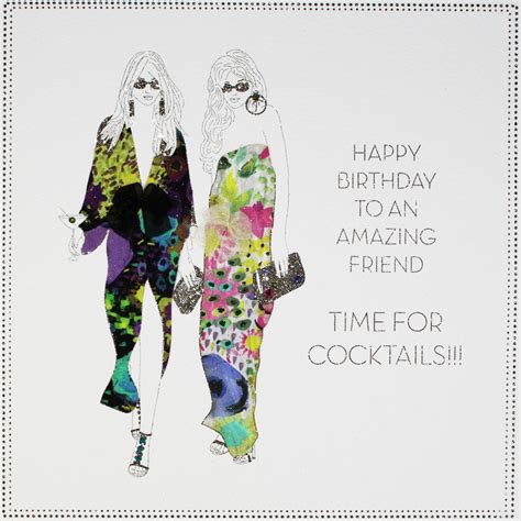 To An Amazing Friend Large Handmade Open Birthday Card Bly Tilt Art