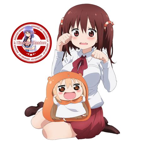 Himouto Umaru Chan Nana Ebina School Uniform Render Hinshitsu Anime