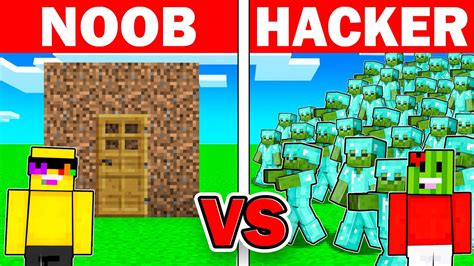 Noob Vs Hacker I Cheated In Minecraft Hide And Seek Youtube