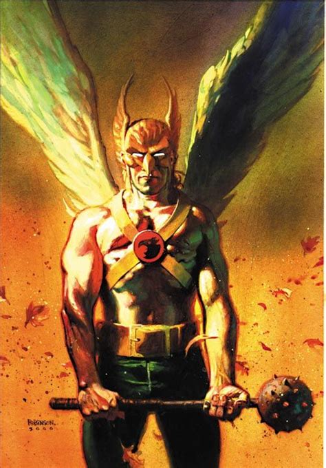 Artverso Hawkman Superhero Comic Book Heroes