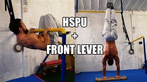My Front Lever Handstand Pushup Training Routine Youtube