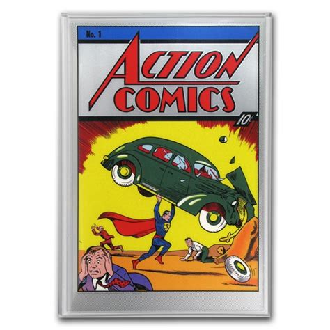 Buy Dc Action Comics 1 June 1938 35 Gram Silver Poster Apmex