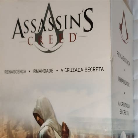 Box Assassins Creed Renascença Irmandade a Cruzada Secreta Livro
