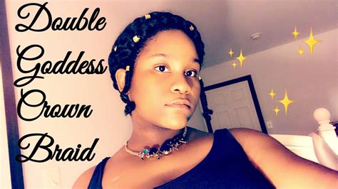 Double Goddess Crown Braid 👑 Youtube