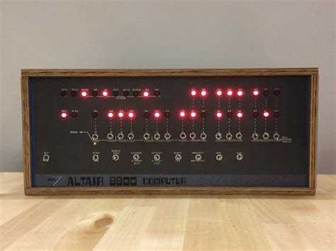 Arduino Altair 8800 Simulator Arduino Project Hub