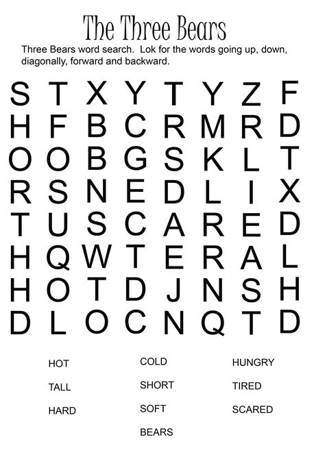 Free Printable Large Print Word Search Get Your Hands On Amazing Free Printables