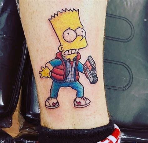 50 Bart Simpson Diseños De Tatuajes Para Hombres The Simpsons Ink Ideas