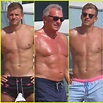 NFL Legend Joe Montana Hits the Beach with His Hot Sons Nick & Nate ...