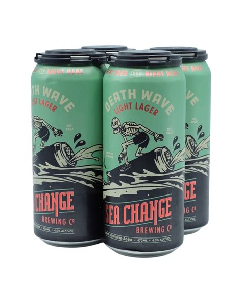 Sea Change Brewing Death Wave Mexican Lager Vine Arts