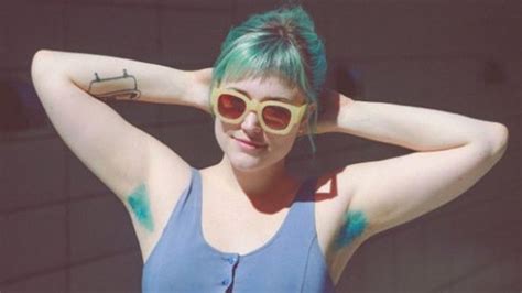 The Latest Summer Trend Dying Your Armpit Hair Video Dailymotion