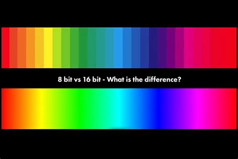 What Is A Bit 8 Bit Vs 16 Bit Images Explained Art Of Print