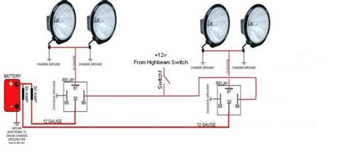 Before we get started, take note of this relay diagram on how to wire up the switch to your led light. Installing Off Road Lights, Multiple Relays with Single Switch