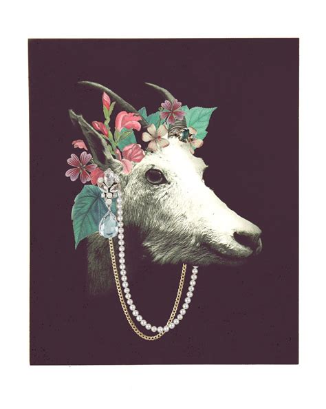 Party Goat Collage Design I Created From Images From The British