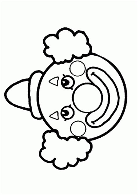 Le clown est sans aucun doute le personnage de cirque le plus attendu par les enfants. Coloriage Tete De Clown - PrimaNYC.com