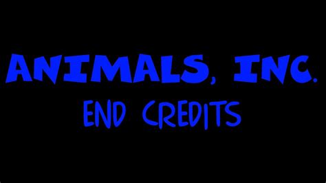 Animals Inc Part 20 End Credits Youtube