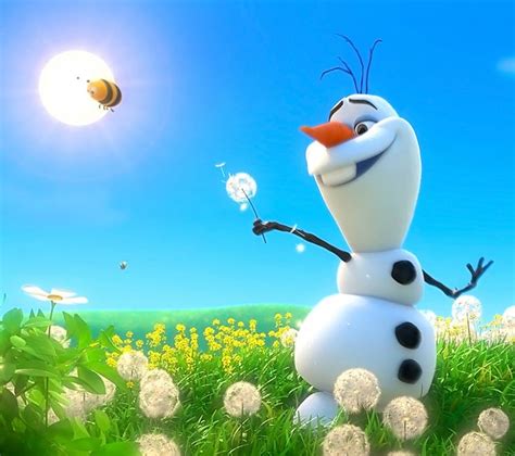 Hi I M Olaf And I Like Warm Hugs Disney Pixar Movies Olaf The Snowman Animated Characters