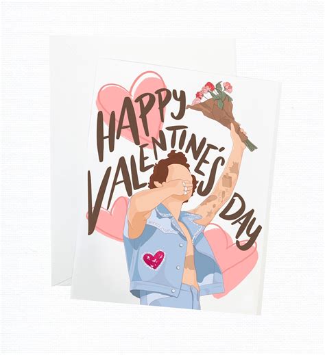 Harry Styles Valentines Day Cards Harry Styles Valentines Etsy