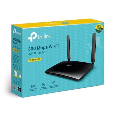 This section describes actions that might damage your device or firmware. TP Link 300 mbps wifi 4G LTE Router - (TL-MR6400) - Fgee Tech