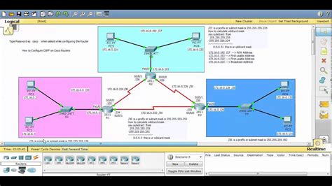 Ospf Lab Configuration With Routers In Cisco Packet My XXX Hot Girl
