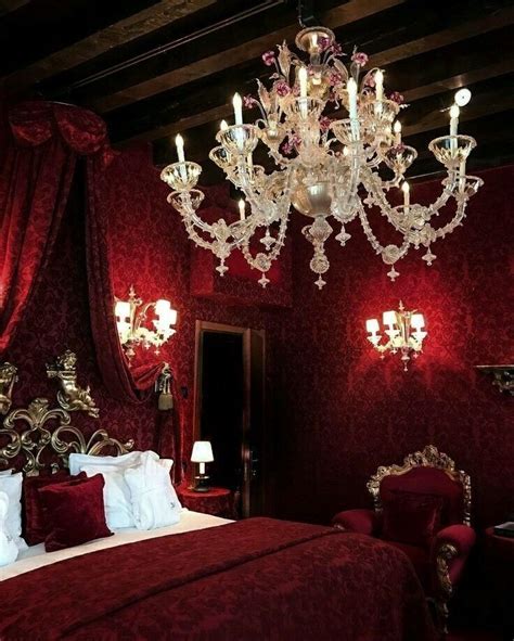 Vampira On Twitter Luxurious Bedrooms Red Bedroom Decor Gothic Bedroom