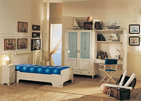 Amazing Seasailor Themed Furniture For Kids Room Bedroom Design