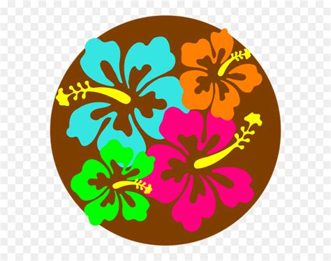 Hawaiian Flower Vector Free Download Clip Art Free Luau Hawaiian