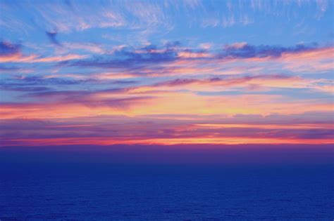 Fotos Gratis Mar Costa Oceano Horizonte Nube Cielo Amanecer