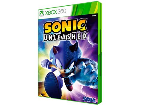 Sonic Unleashed Para Xbox 360 Sega Jogos Para Xbox 360 Magazine Luiza