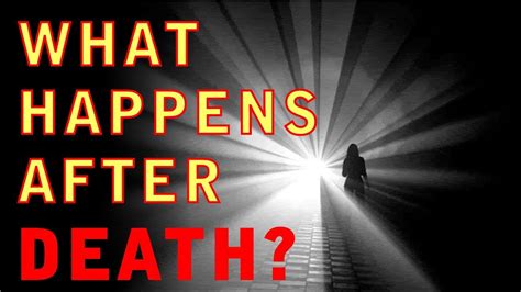 If you have chosen jesus, your spirit leaves your body when you die and goes to heaven. What happens after death? by HG Ram Jivan Prabhu - YouTube